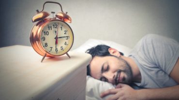 Good Sleeping Habits : Man Comfortably Sleeping
